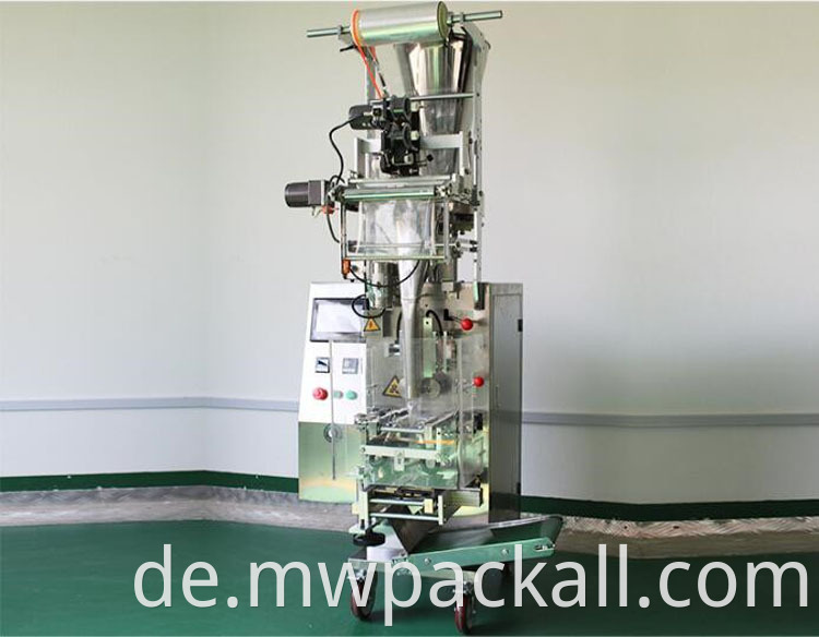 Automatische Pulververpackungsmaschine für Kochbananen /vollautomatische Wasserbeutelverpackungsmaschine mit günstigem Preis